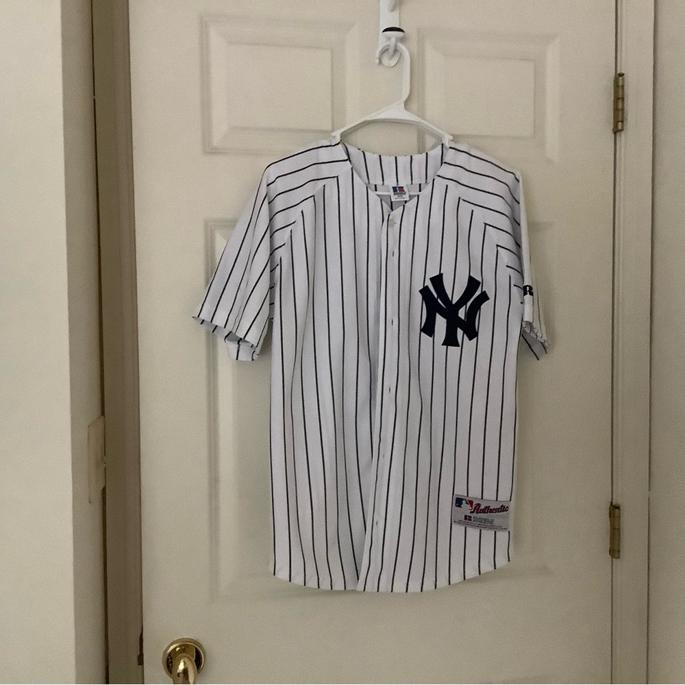 Russell Athletic White and Black Jerseys Classic Design